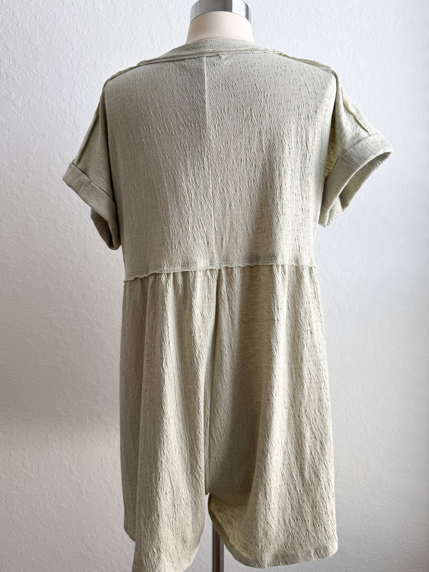 Sunwashed Sage Romper