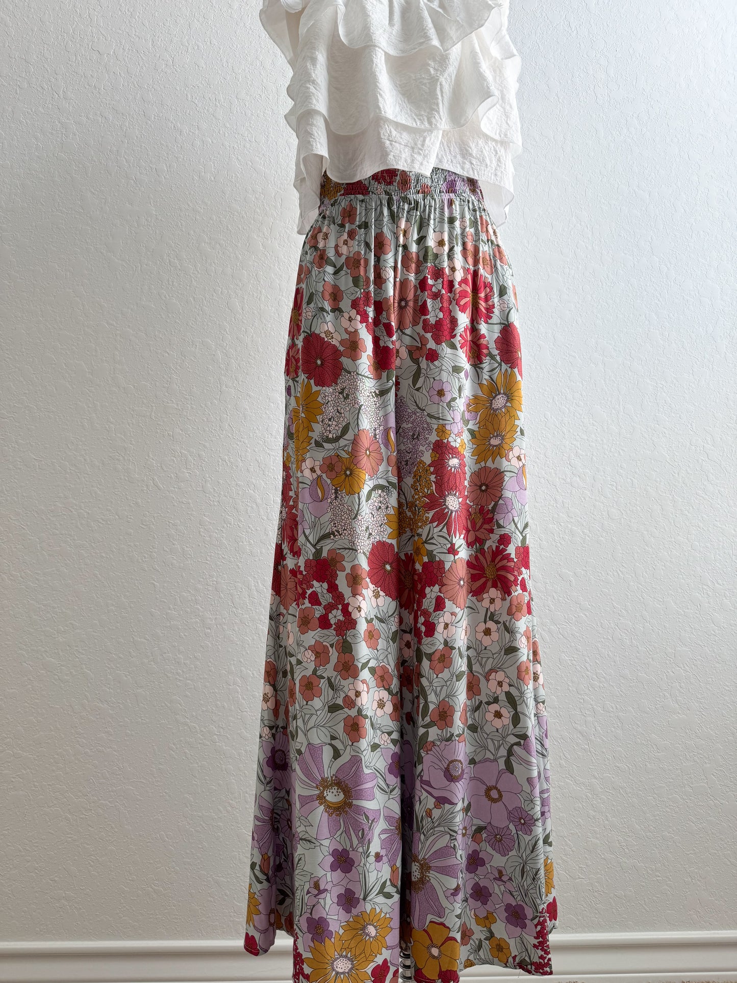 Flora Wide Leg Pants