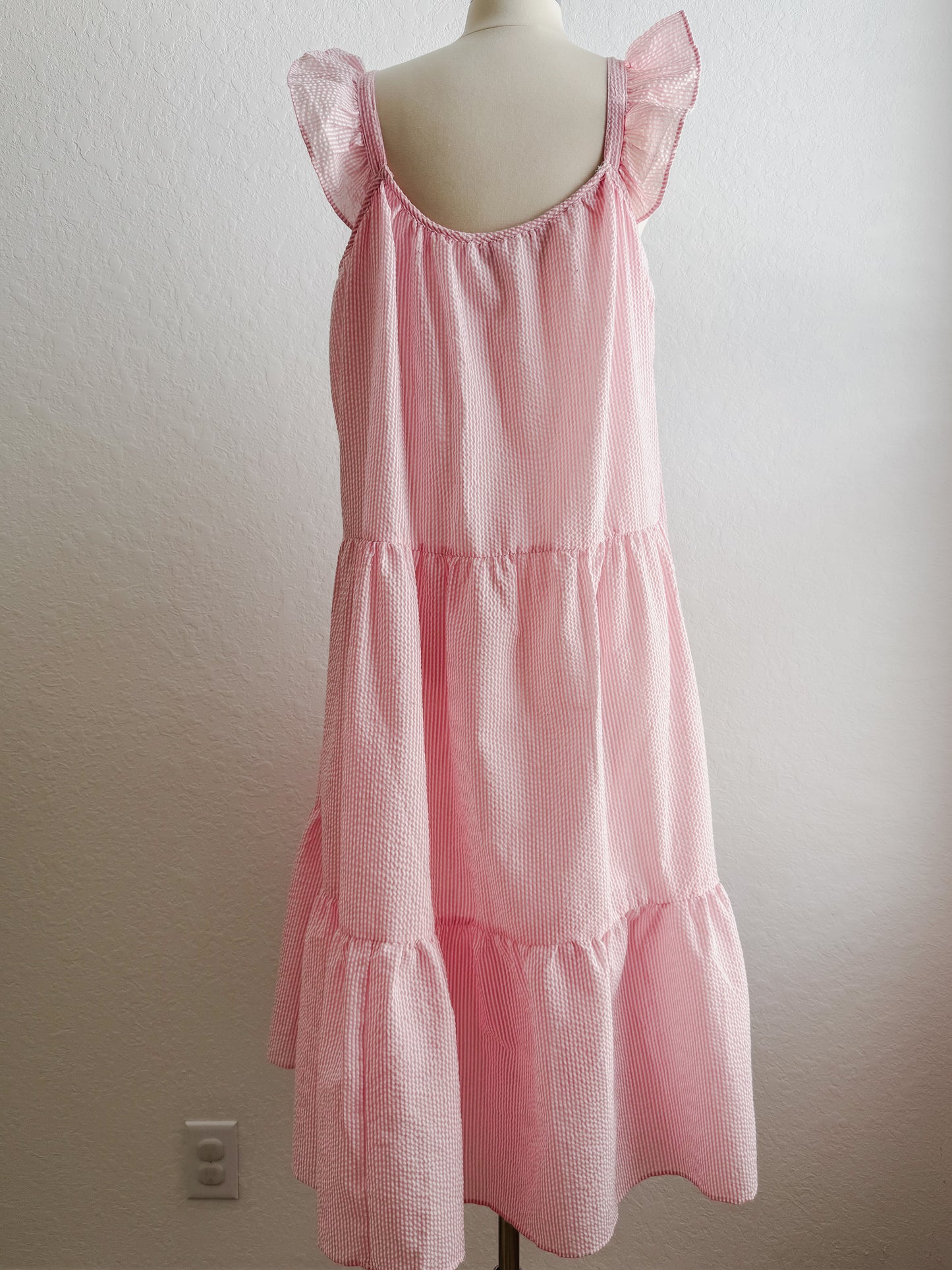 Strawberry Swirl Maxi Dress