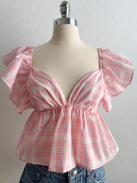 Summer Nights Babydoll Blouse