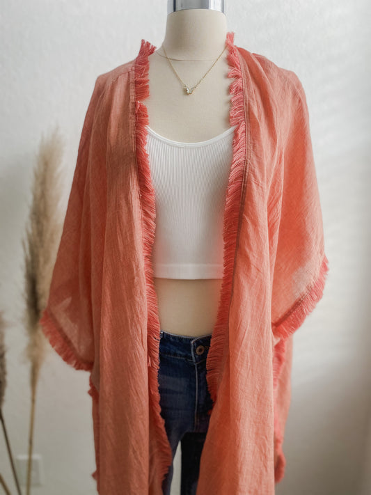 Fringe Kimono